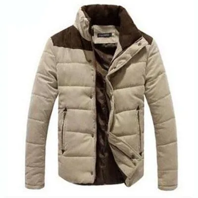 Angelo Ricci™ Branded Collar Padded Down Jacket