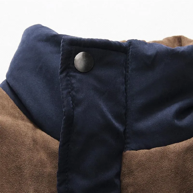 Angelo Ricci™ Branded Collar Padded Down Jacket