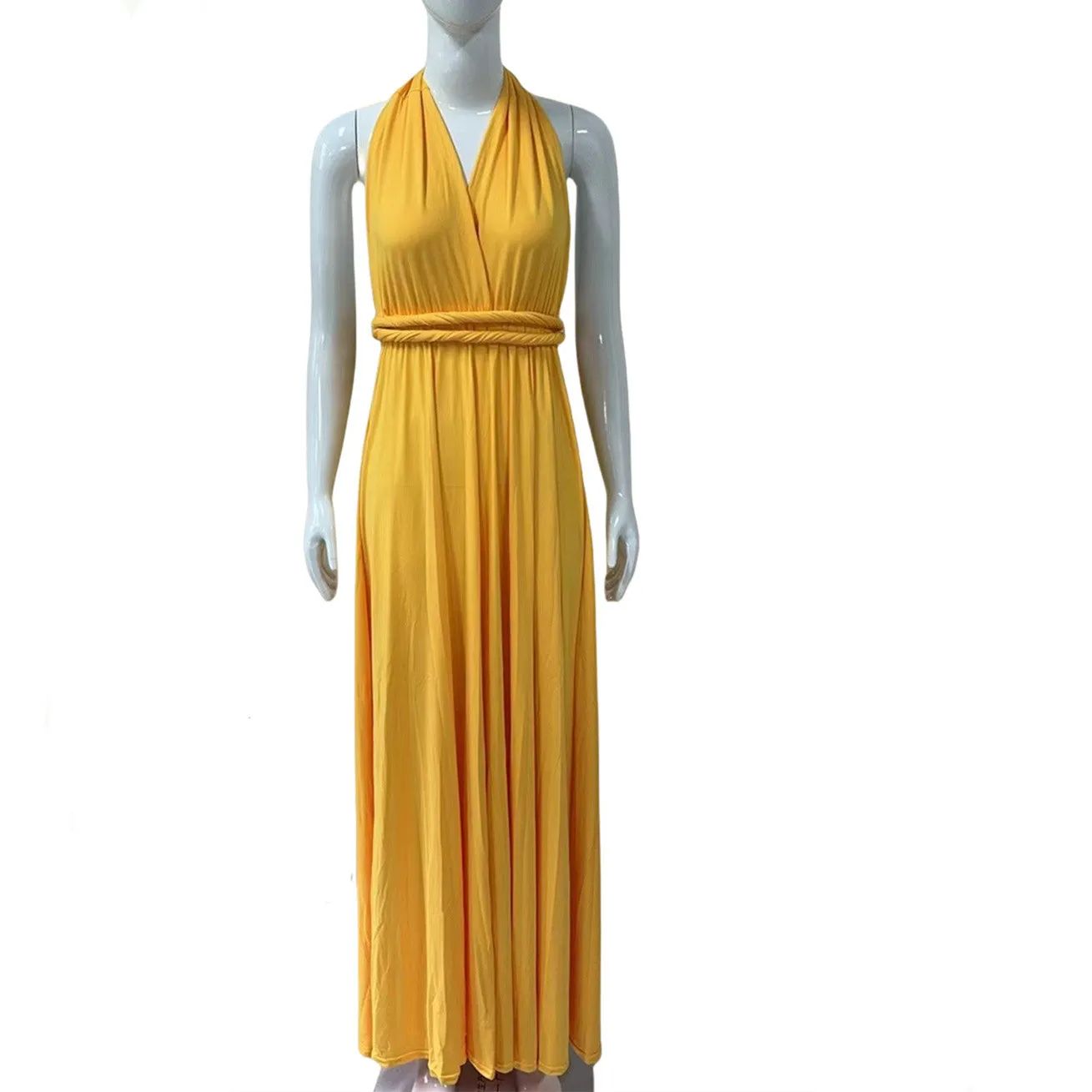 Ariana – Women's Multiway Wrap Convertible Boho Maxi Dress