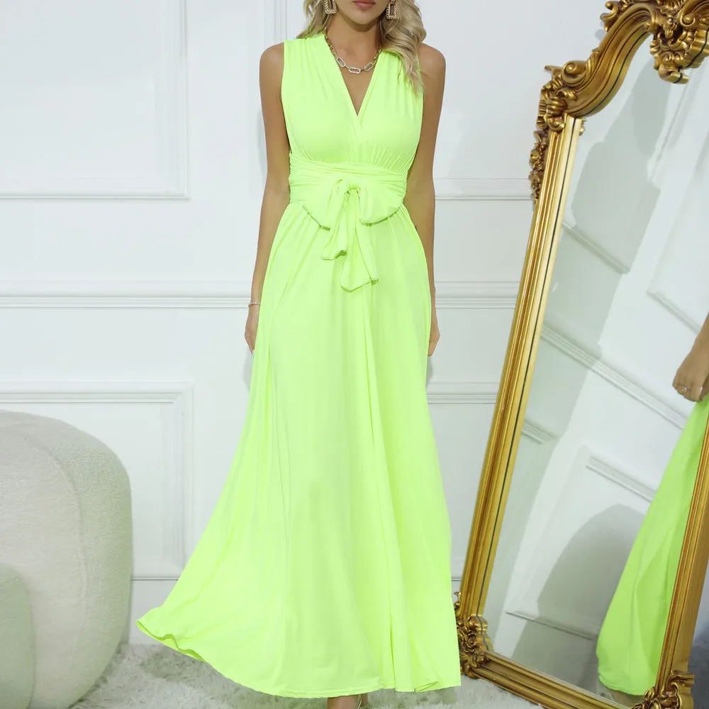 Ariana – Women's Multiway Wrap Convertible Boho Maxi Dress