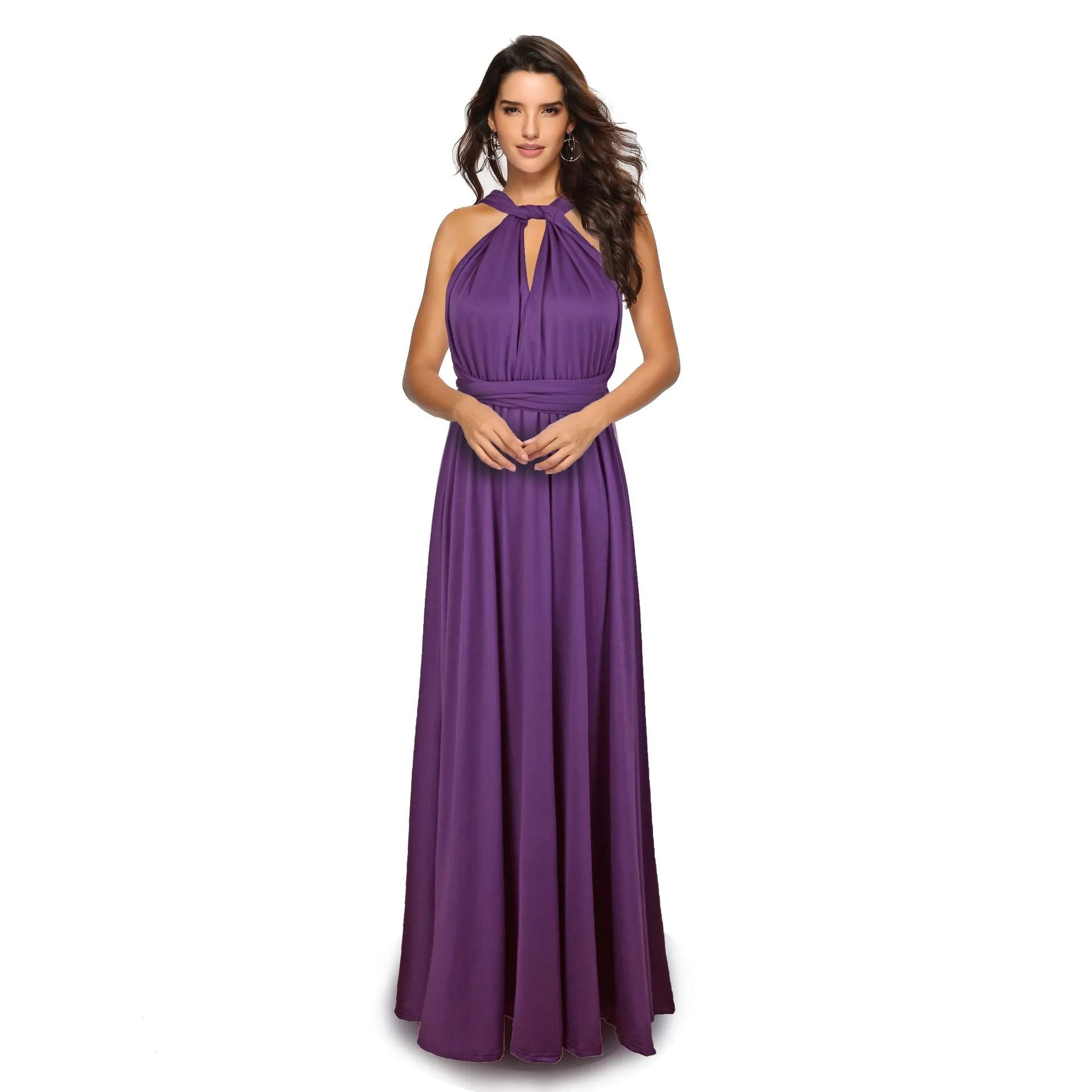 Ariana – Women's Multiway Wrap Convertible Boho Maxi Dress