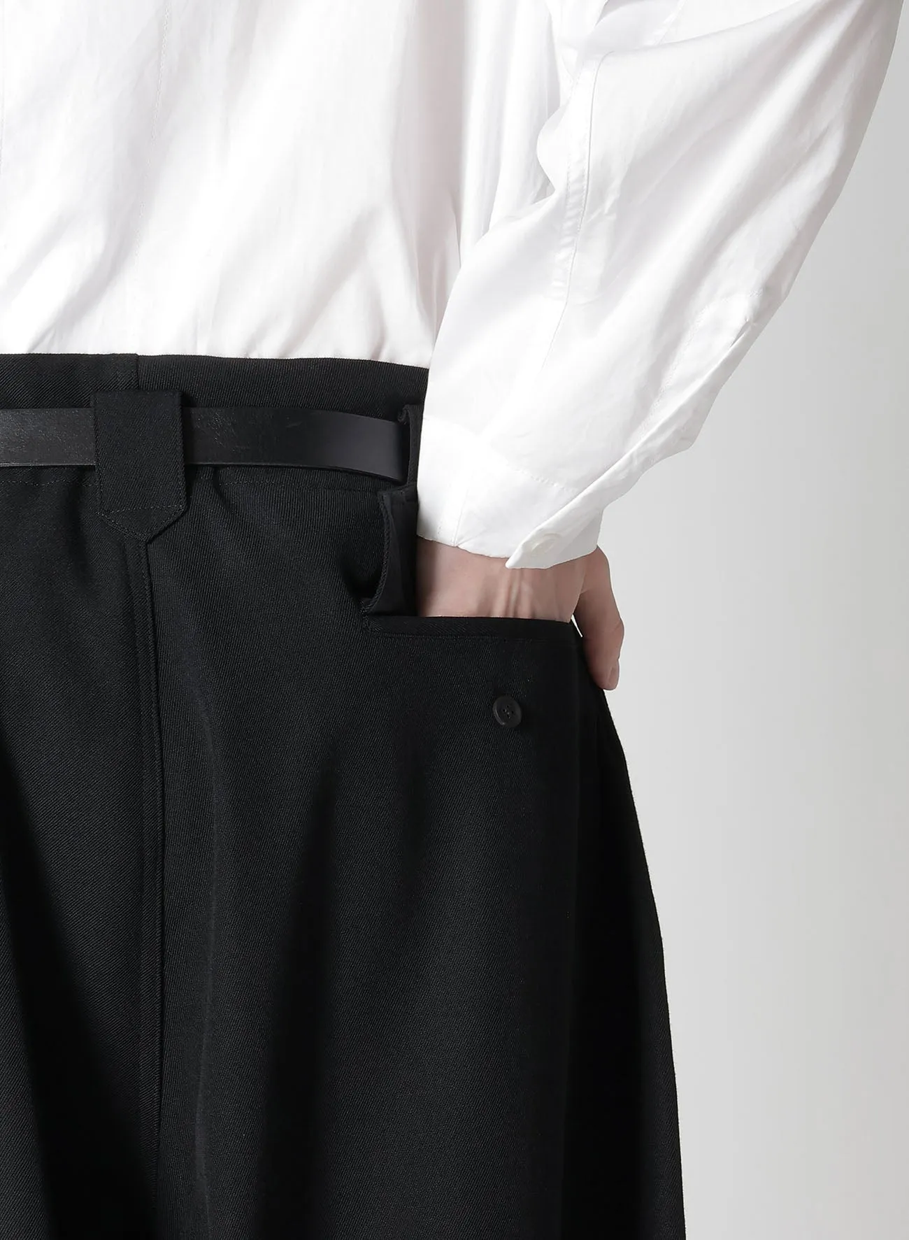 ARMY GABARDINE LEFT POCKET PANTS