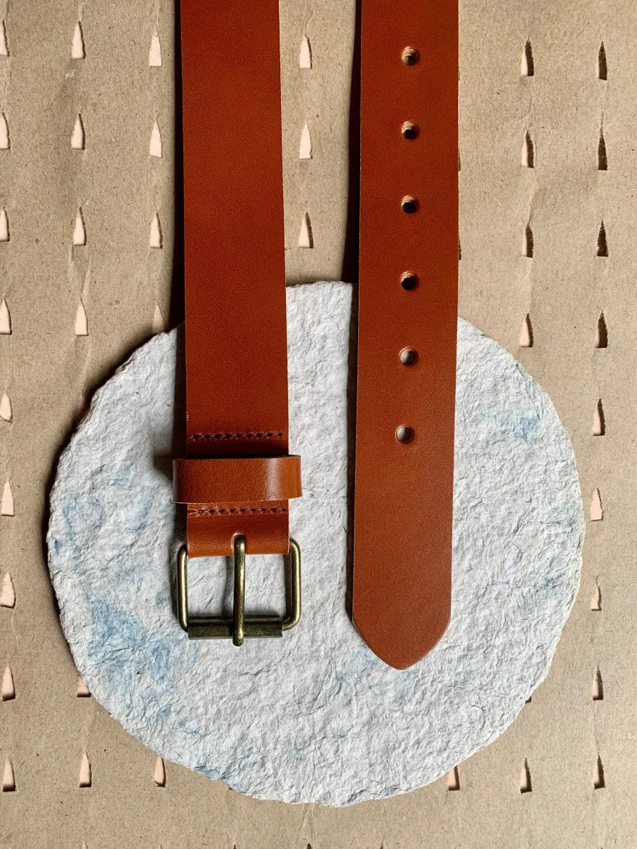 Atelier B Leather Belt (32mm - Multiple Colors)