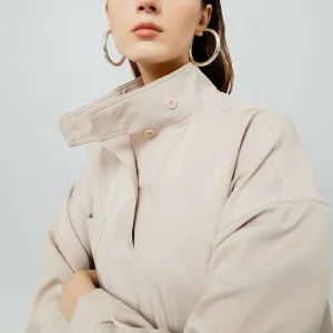 ATSTHELABEL GWEN CREME TURTLENECK TOP
