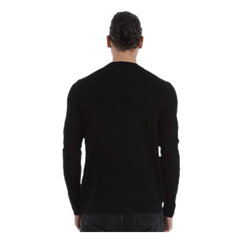 Bamboo Merino Sweatshirt Black