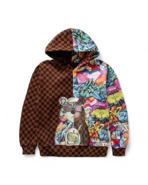 Bear Dont Care Split Hoodie
