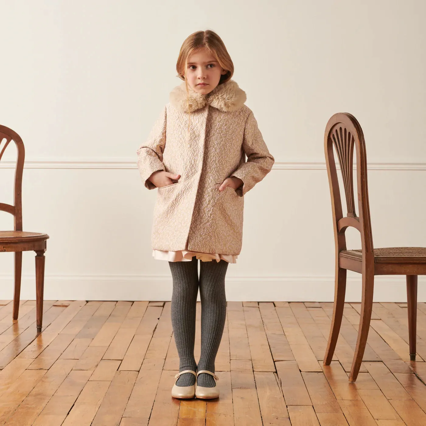 BONPOINT BLISS COAT BEIGE
