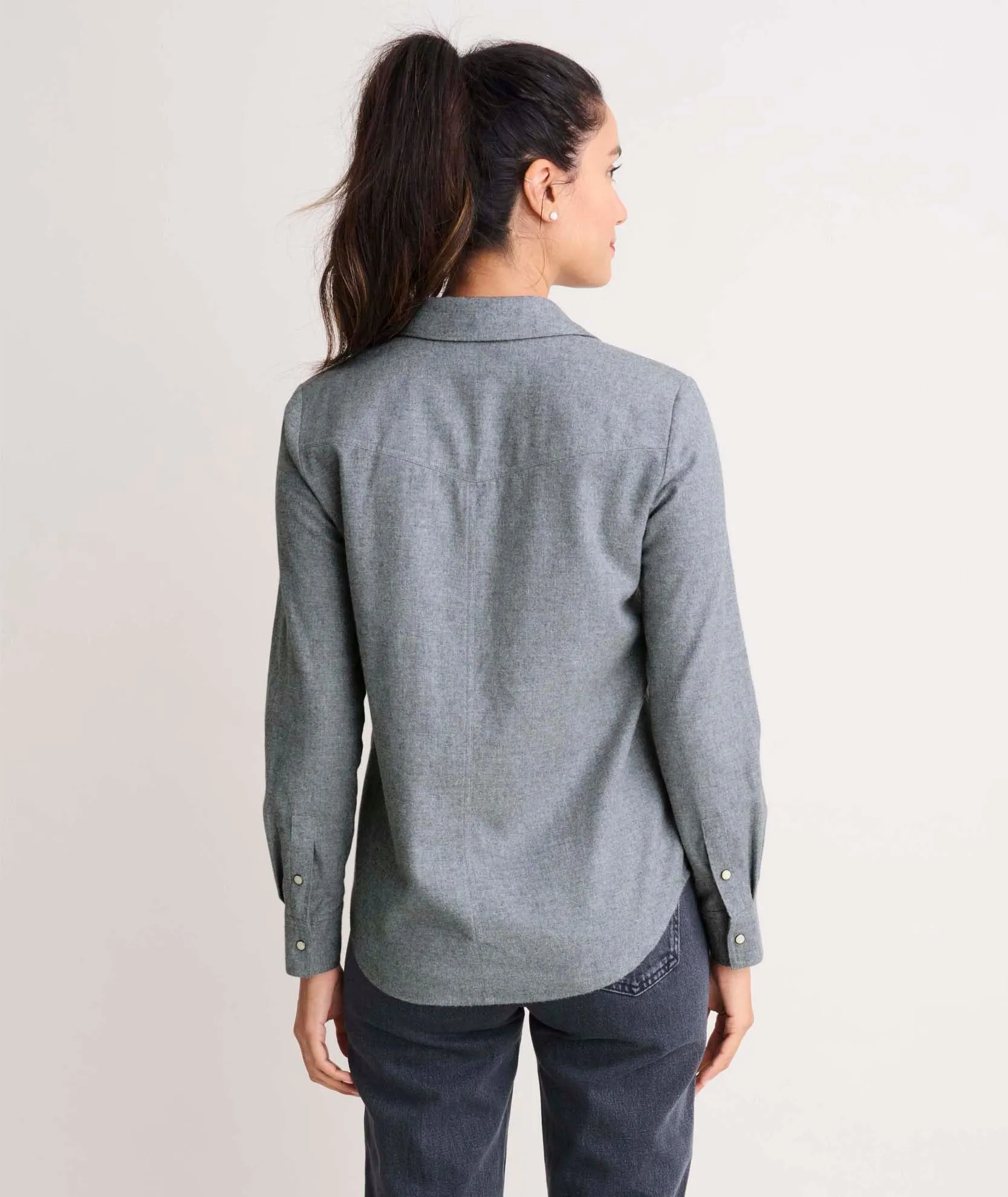 Brushed Cotton Western Paula Shirt