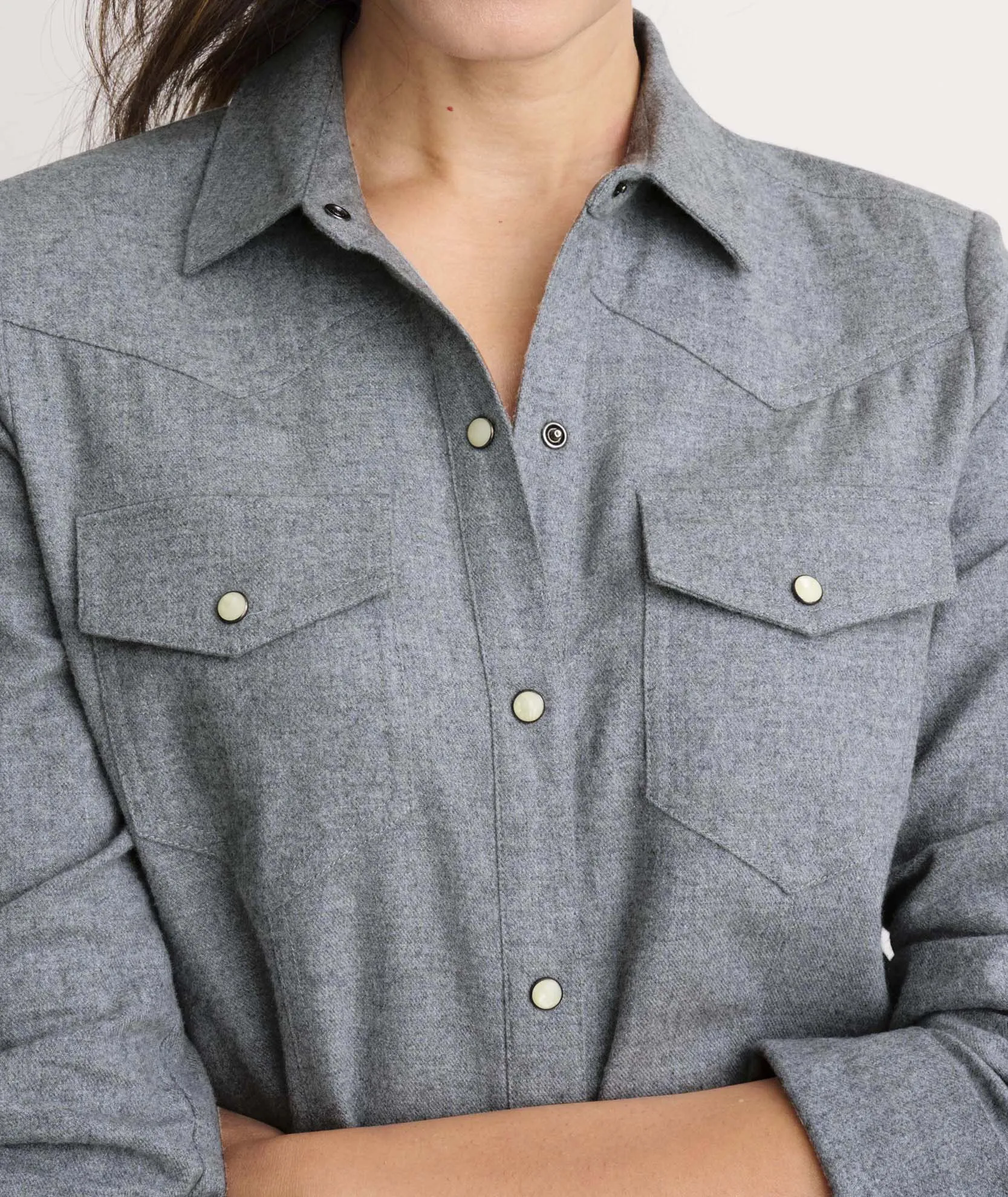 Brushed Cotton Western Paula Shirt