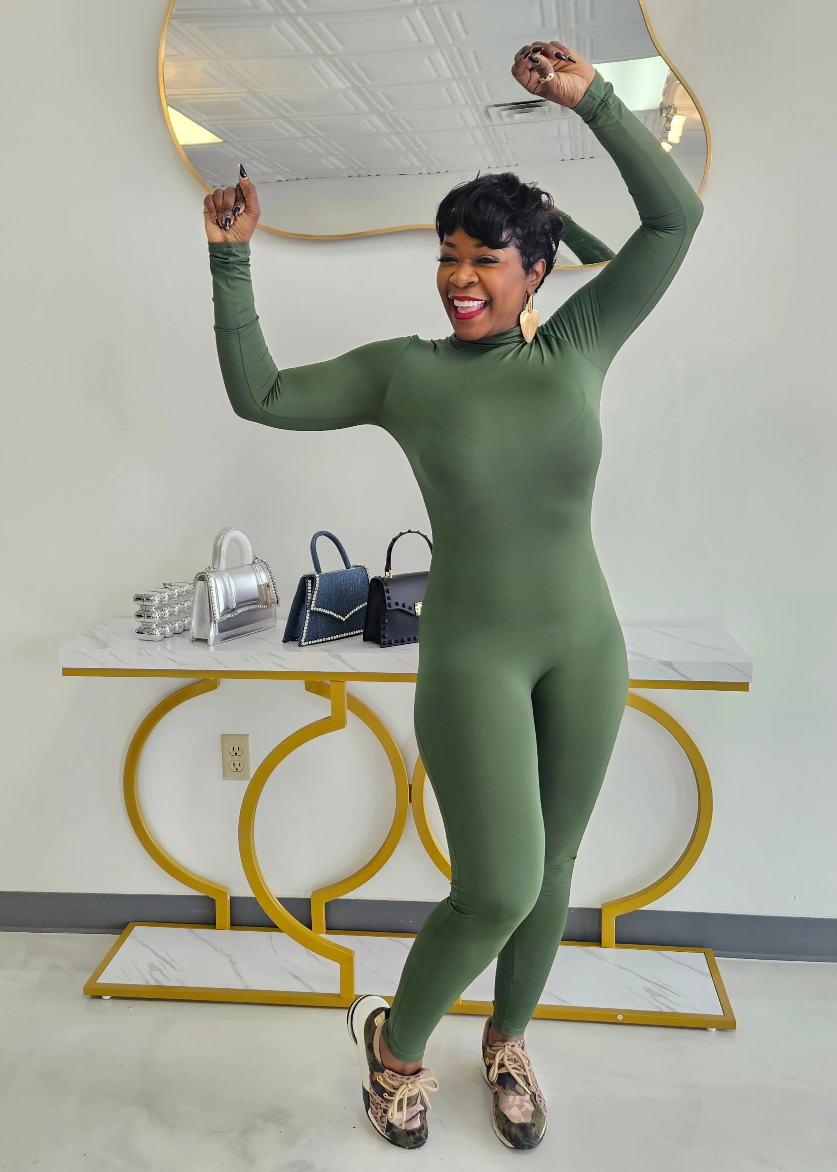 Codi Turtleneck Jumpsuit