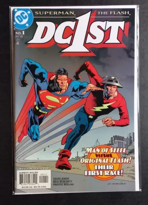 DC Firsts: Superman and Flash OS (2002) The first race