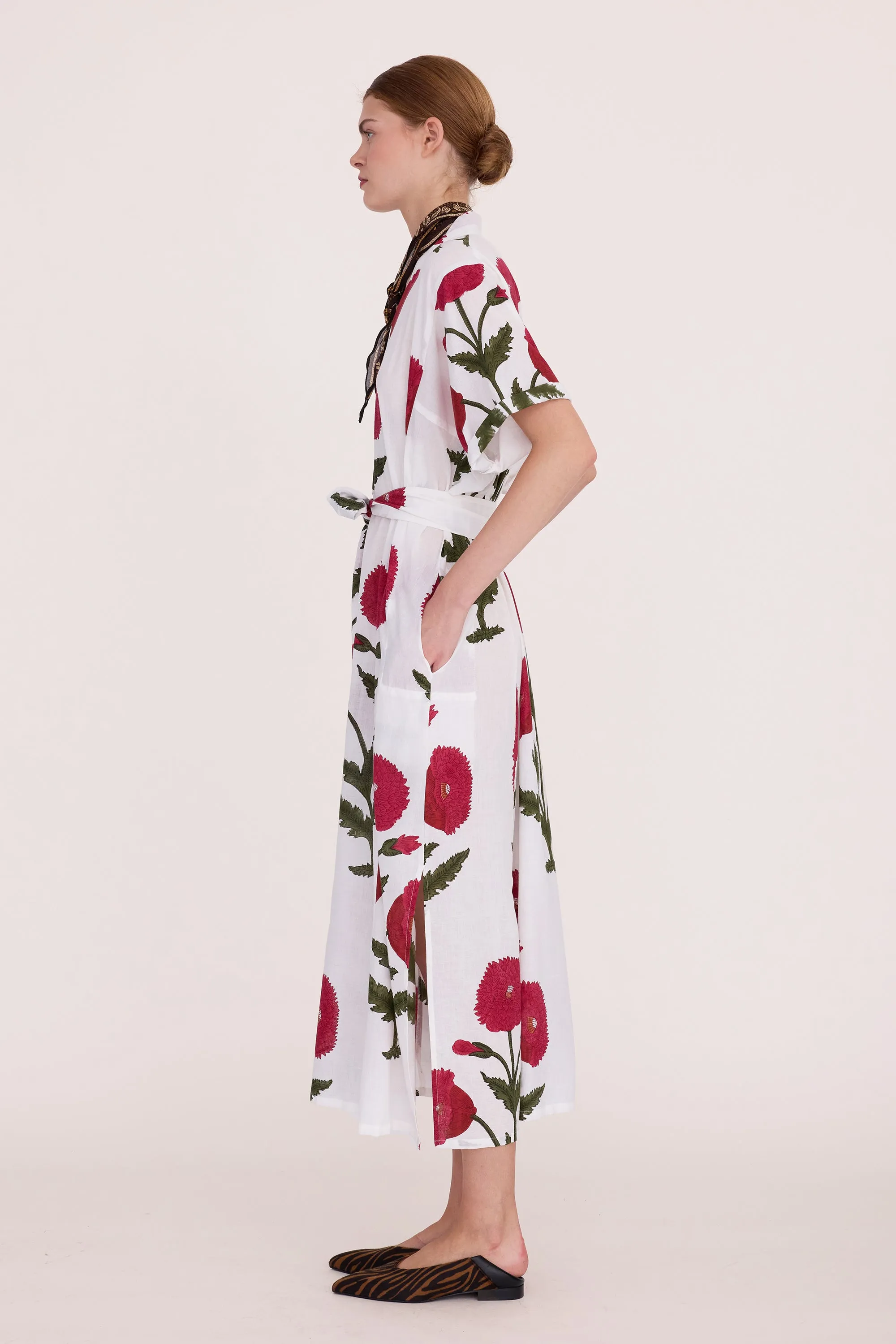 Dhara Poppy Kaftan