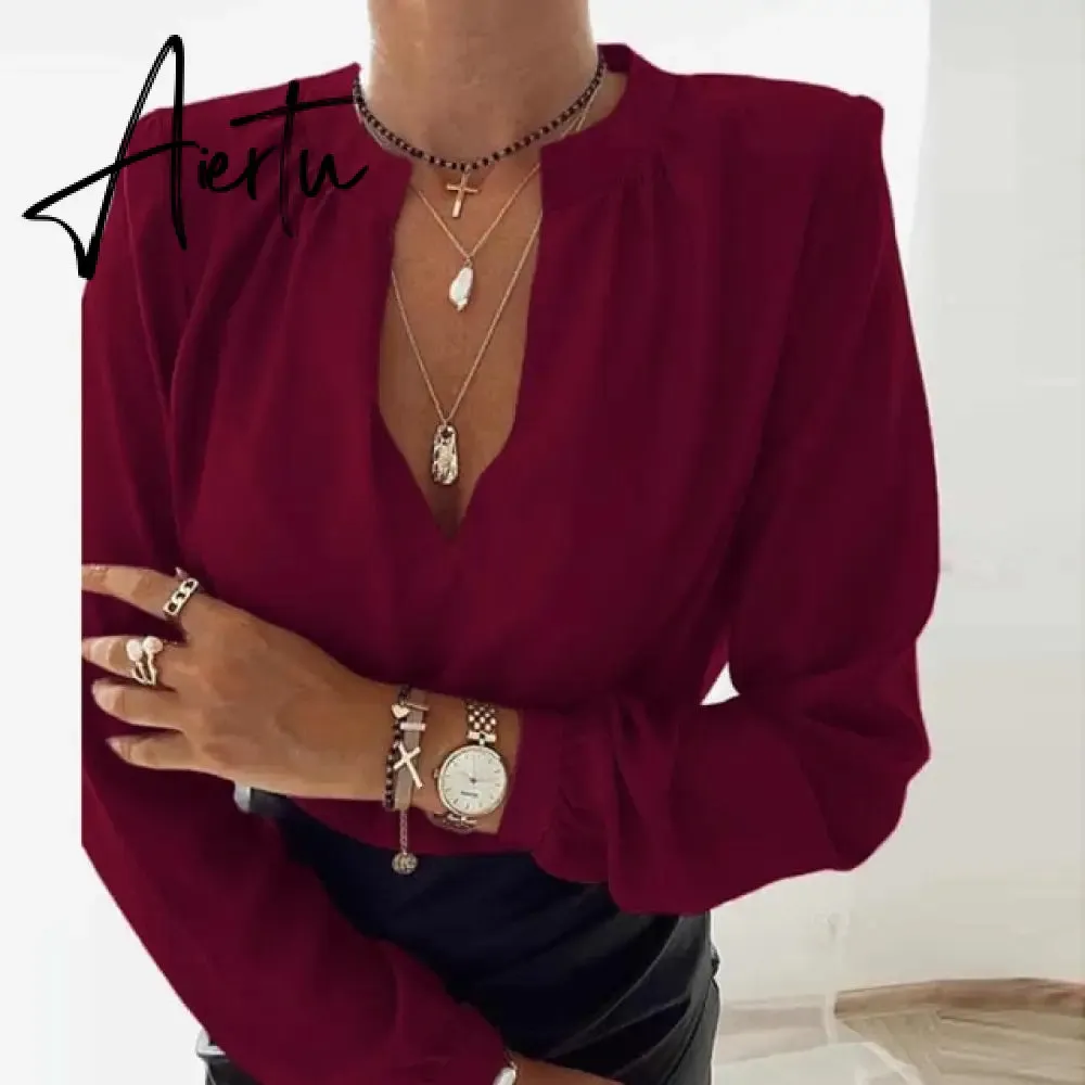 Elegant Print Ruffle Buttons Shirt Blouse Women O Neck Pullover Tops Blusa Spring Autumn Long Sleeve Polka Dot Blouse Streetwear
