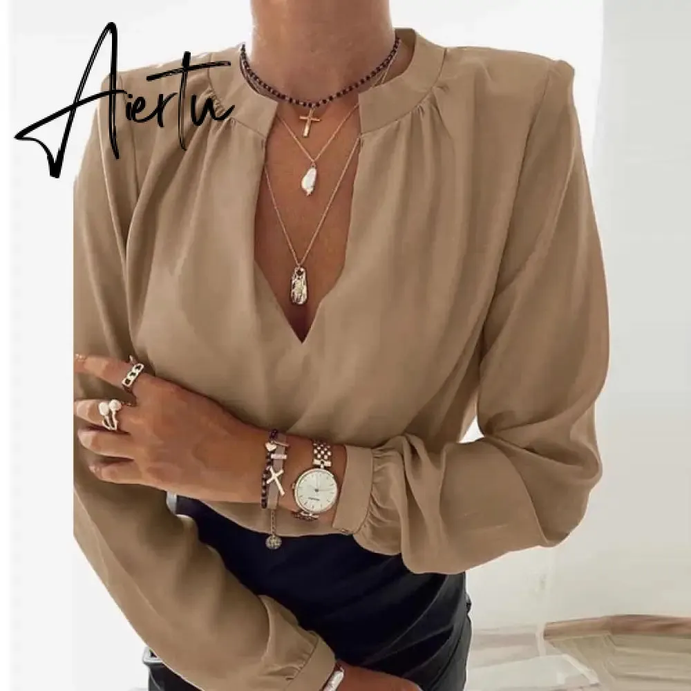 Elegant Print Ruffle Buttons Shirt Blouse Women O Neck Pullover Tops Blusa Spring Autumn Long Sleeve Polka Dot Blouse Streetwear