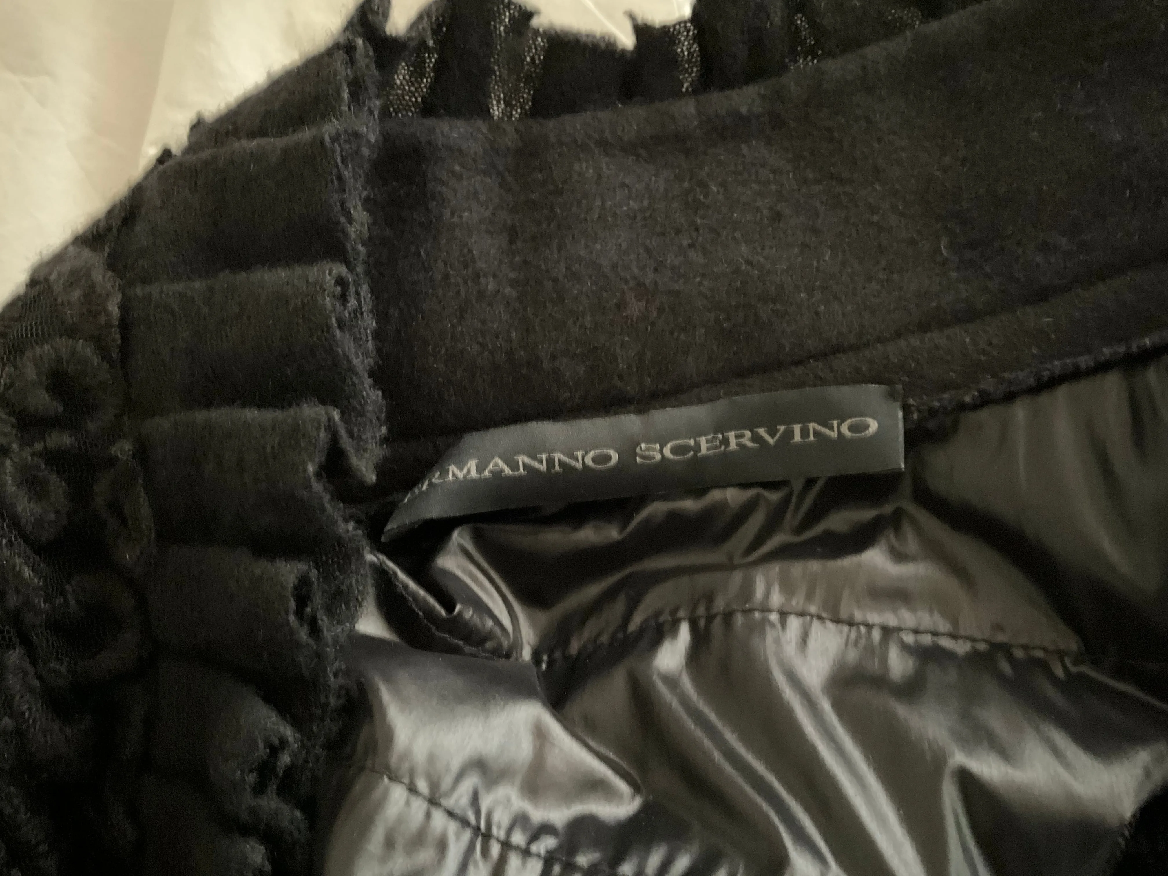 Ermanno Scervino 2 in 1 Wool Down Jacket Coat Size I 38 US 2 UK 6 XS ladies
