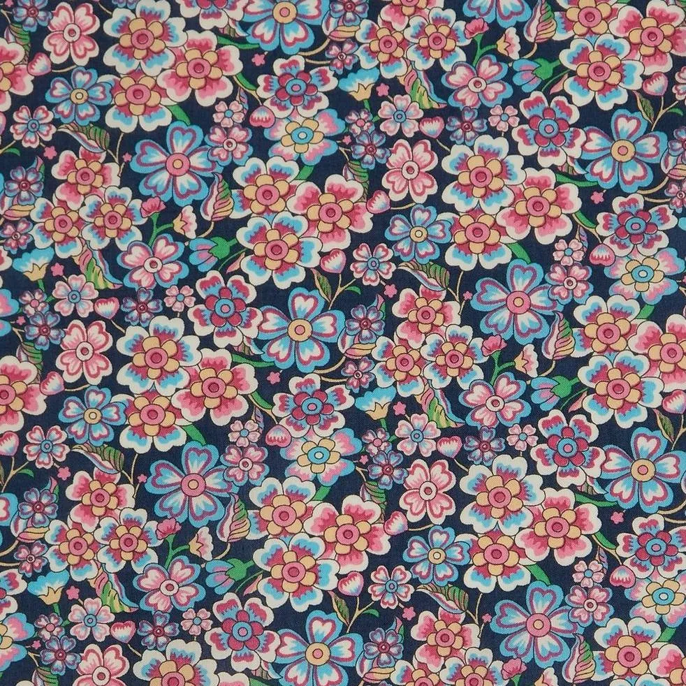 Fabric Cut: 1 1/2yd Anokhi Rose B