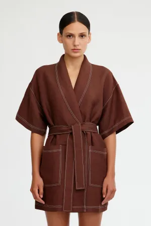 GREER WRAP DRESS