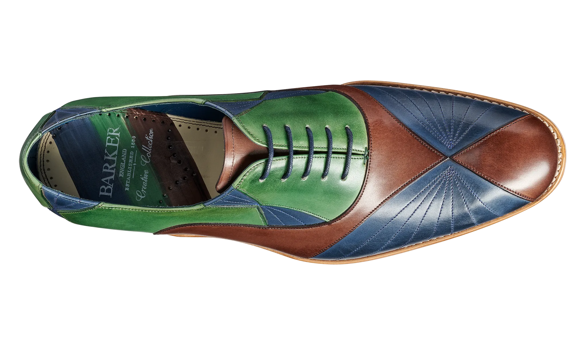 Hector - Ebony / Green / Blue