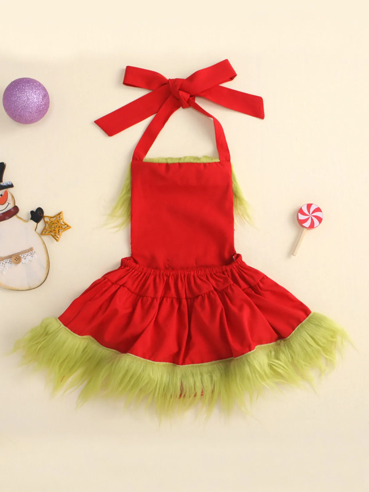 Here Comes Trouble Grinch-Inspired Christmas Costume