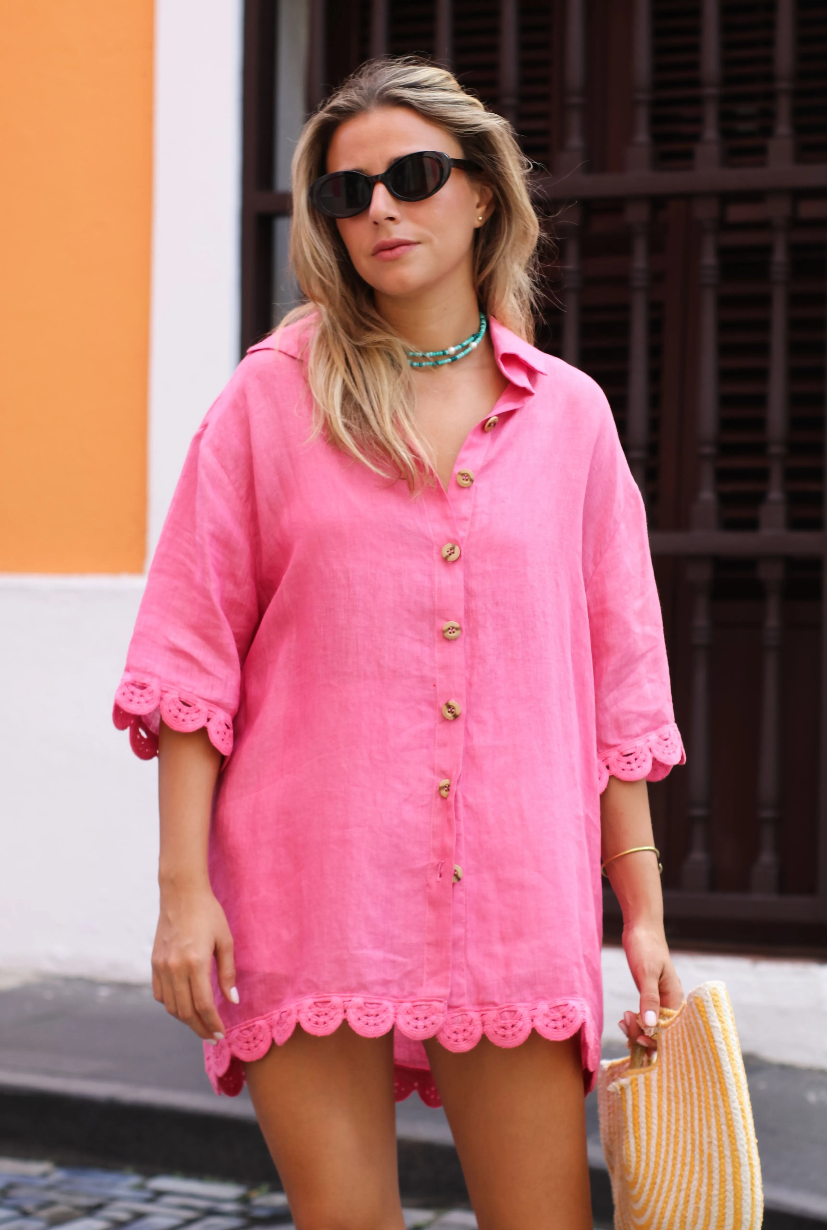 Isla Shirt Dress/Top