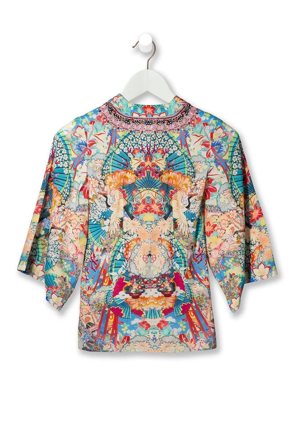 KIDS' KIMONO WRAP DRESS MISO IN LOVE