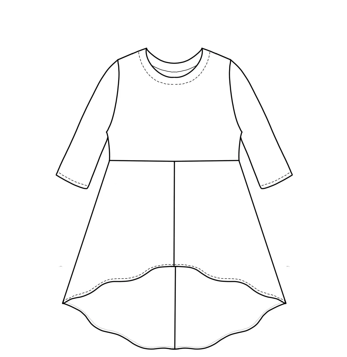 Niche - Crinkle - Cablecar Tunic - Rose Stripe