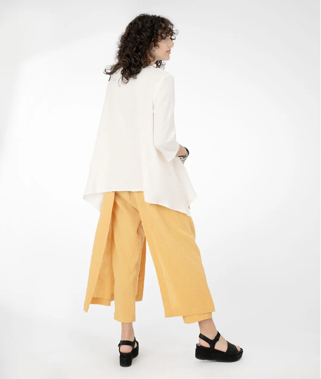 Niche - Plus - Gauze - Triangle Top - Cream