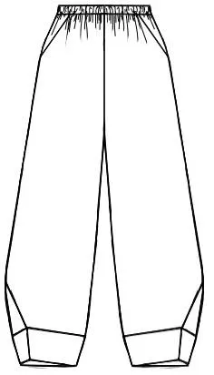 Niche - Pucker - Canopy Pant - Black