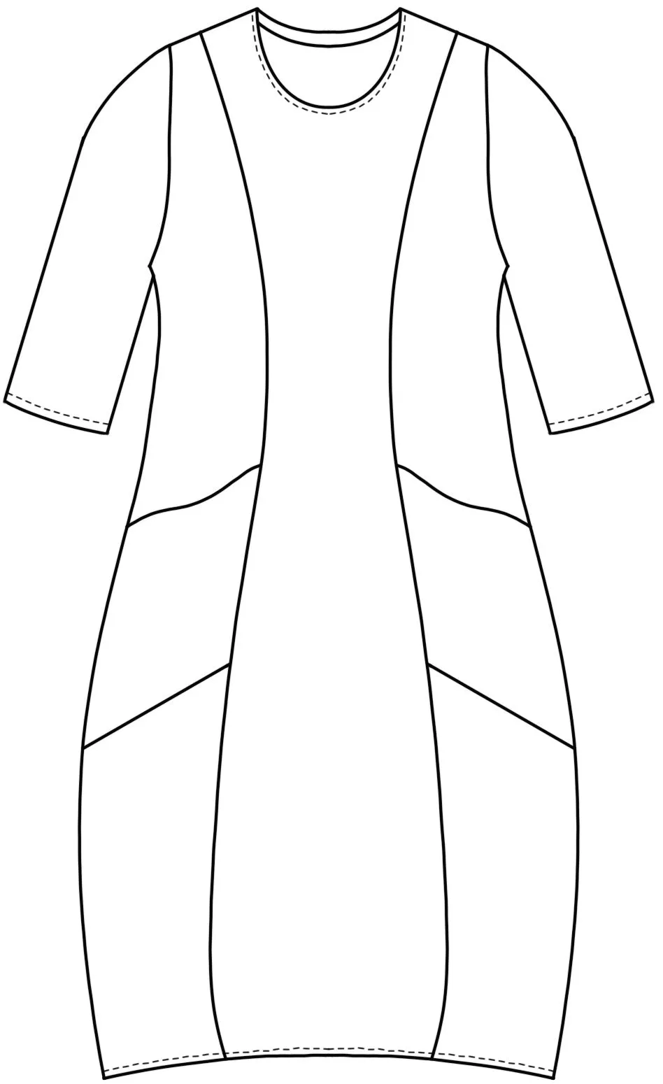 Niche - Ridge Stripe - Friday Dress - Green
