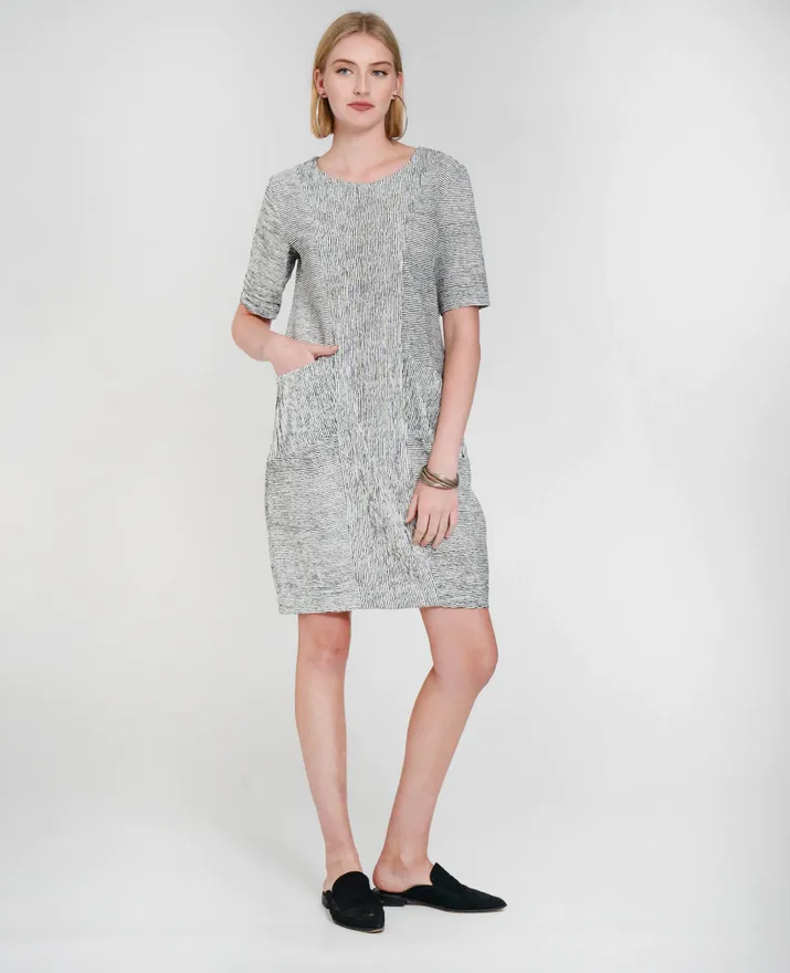 Niche - Ridge Stripe - Friday Dress - Green