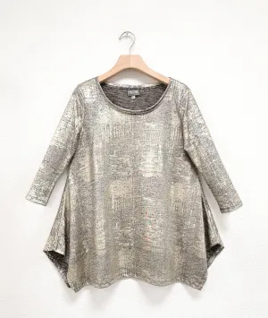 Niche - Shimmer Knit - Salsa Tee