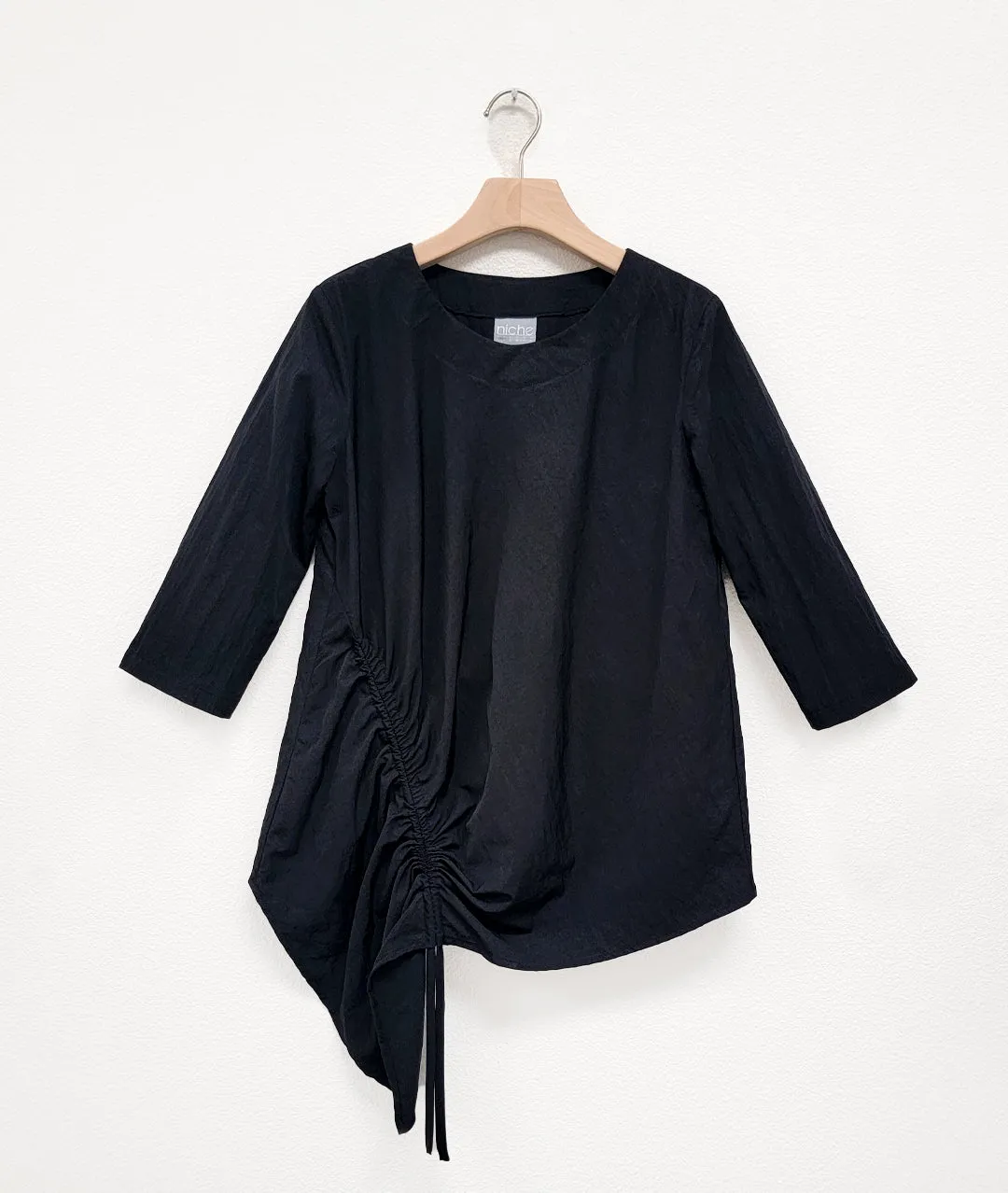 Niche - Waterfall - Bloom Top - Black