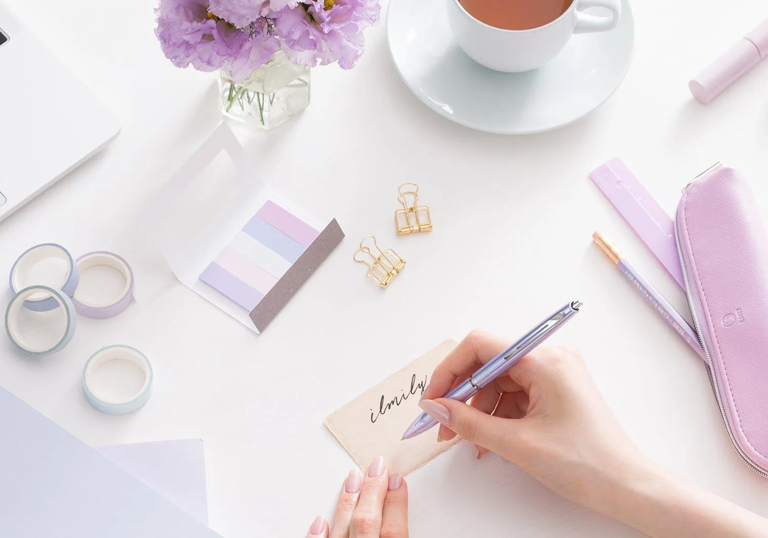 PILOT BIL-80EF-A IMILLY series limited season color light ripe bright color gradient 0.5MM black ink oil pen double-sided pencil case A5 B6 notebook