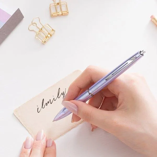 PILOT BIL-80EF-A IMILLY series limited season color light ripe bright color gradient 0.5MM black ink oil pen double-sided pencil case A5 B6 notebook