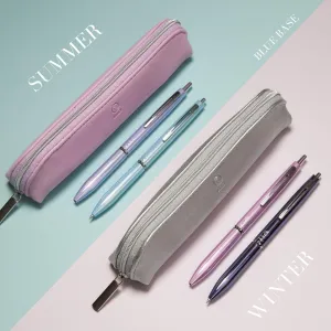 PILOT BIL-80EF-A IMILLY series limited season color light ripe bright color gradient 0.5MM black ink oil pen double-sided pencil case A5 B6 notebook