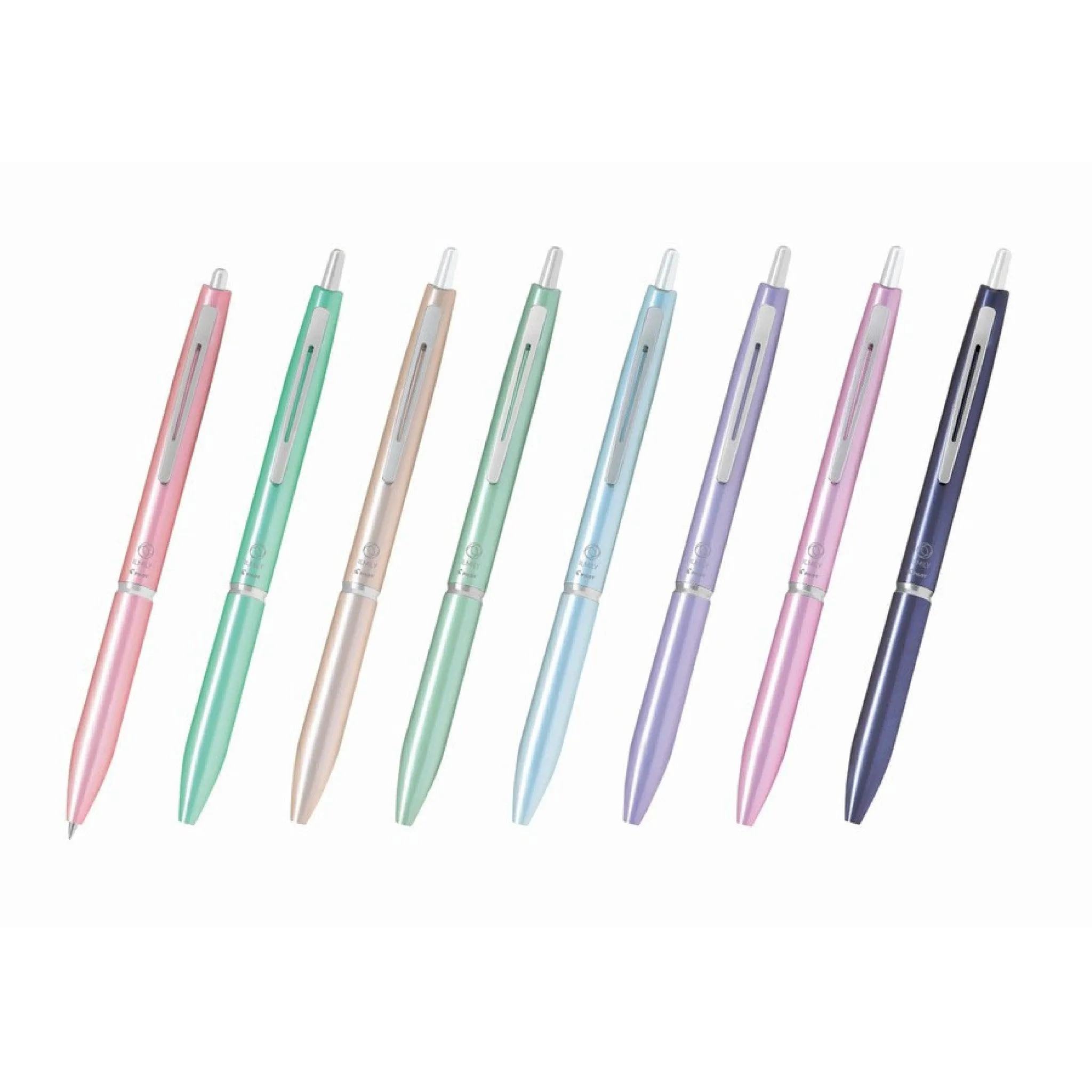 PILOT BIL-80EF-A IMILLY series limited season color light ripe bright color gradient 0.5MM black ink oil pen double-sided pencil case A5 B6 notebook