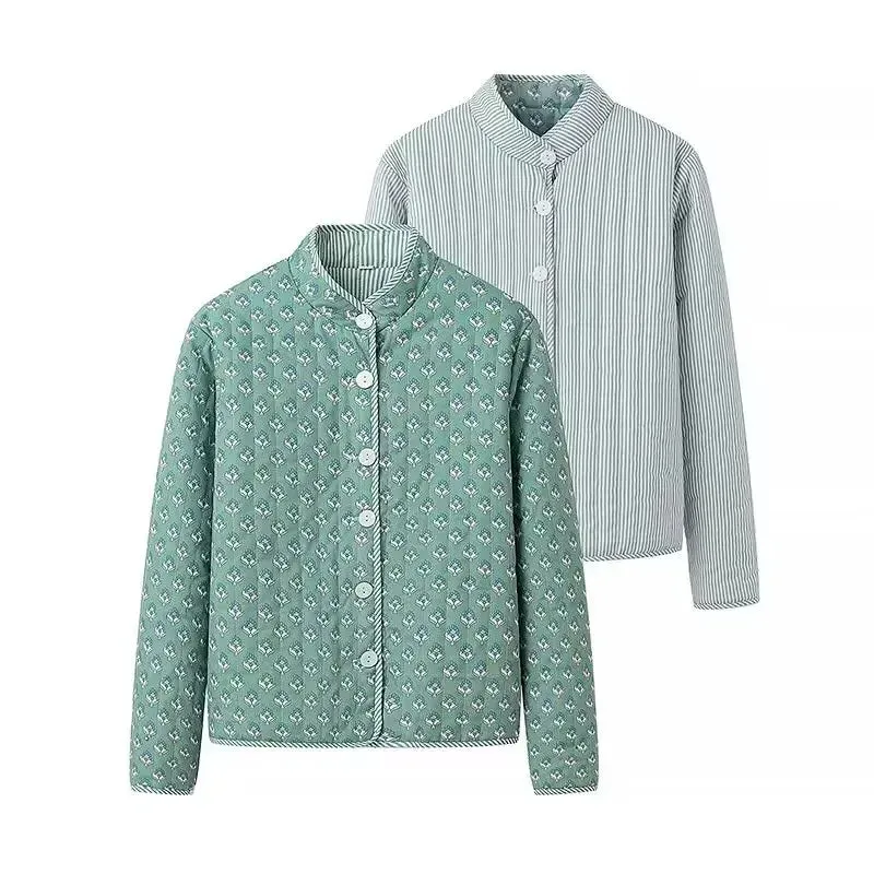 Reversible Ethnic Print Jacket