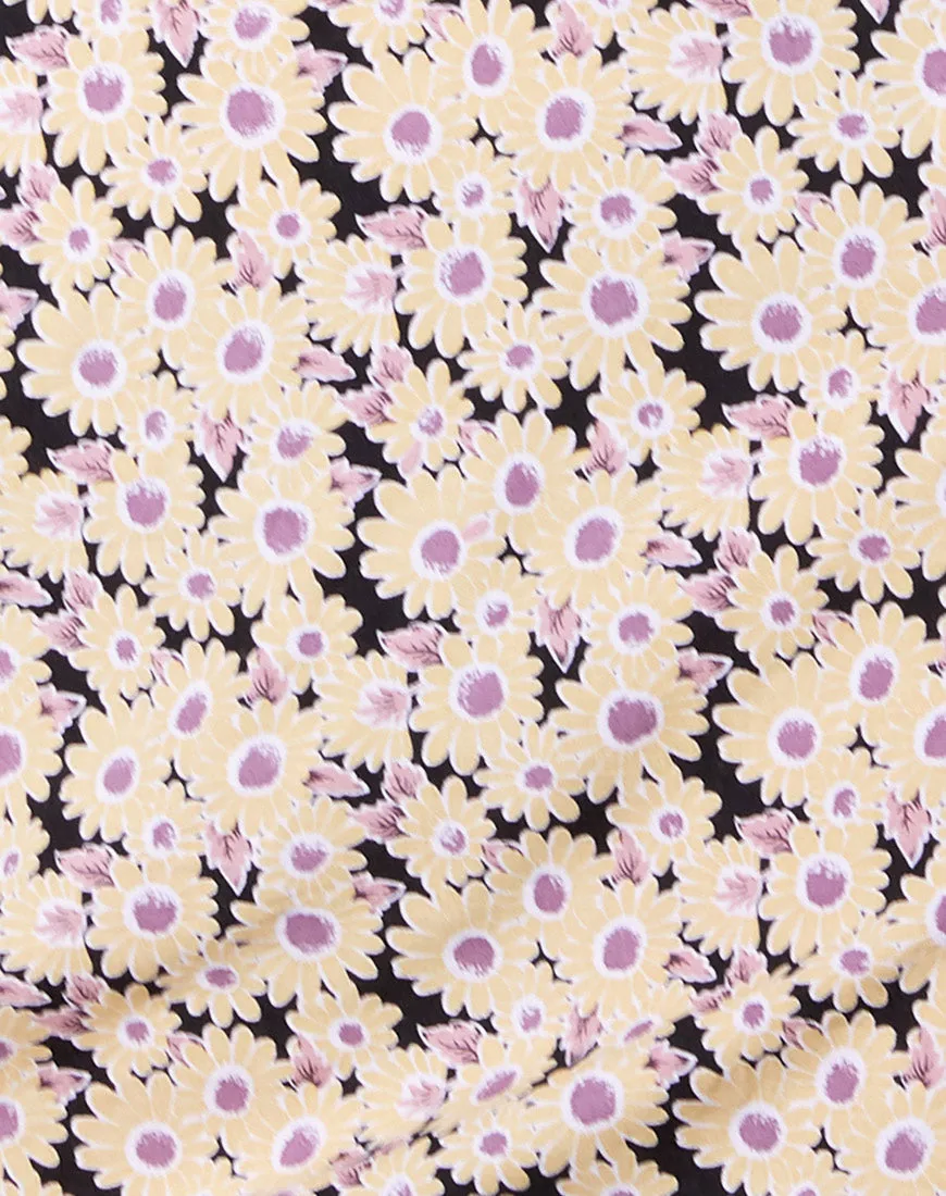 Sheny Mini Skirt in Daisy Day Cream