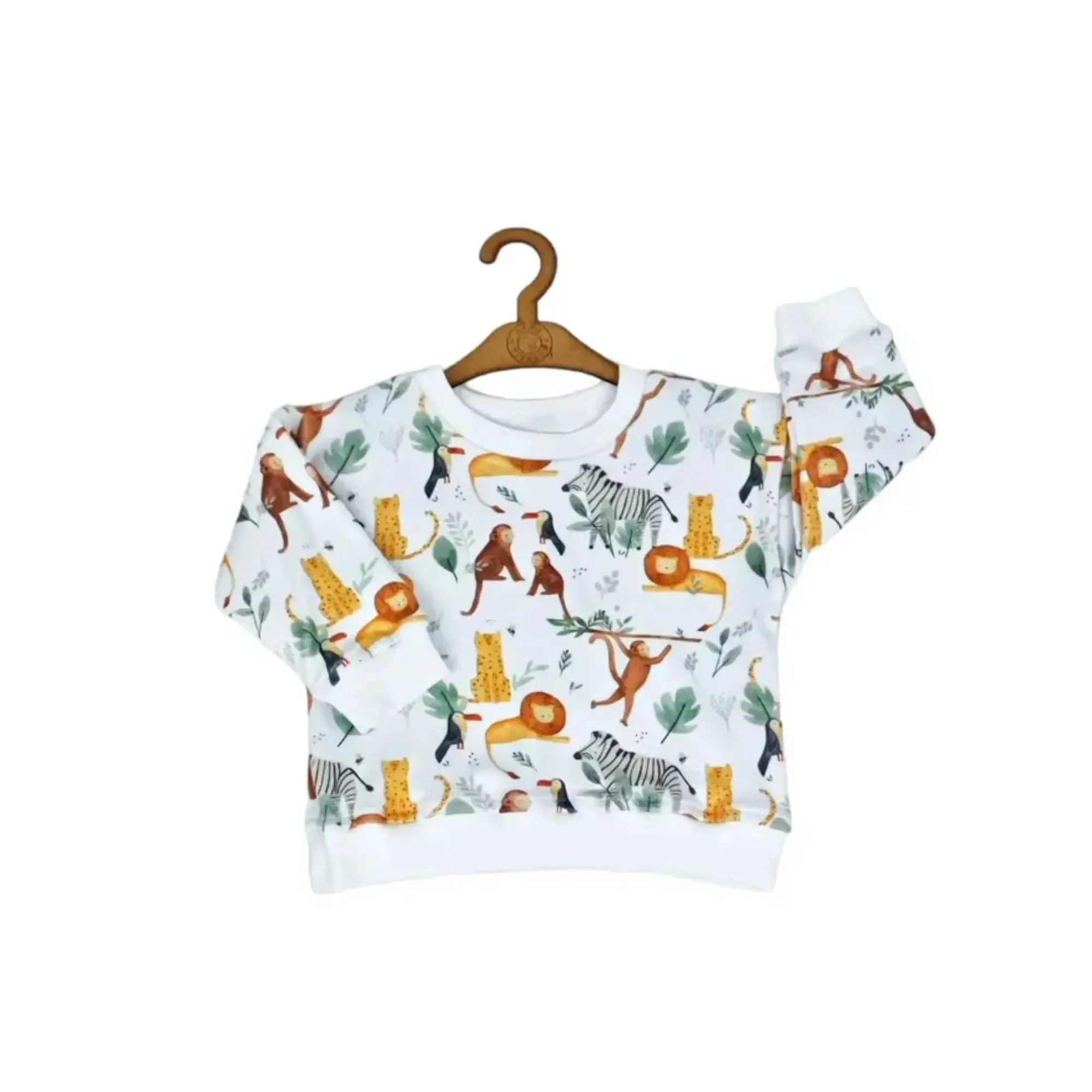 SWEAT SHIRT - WATERCOLOUR JUNGLE