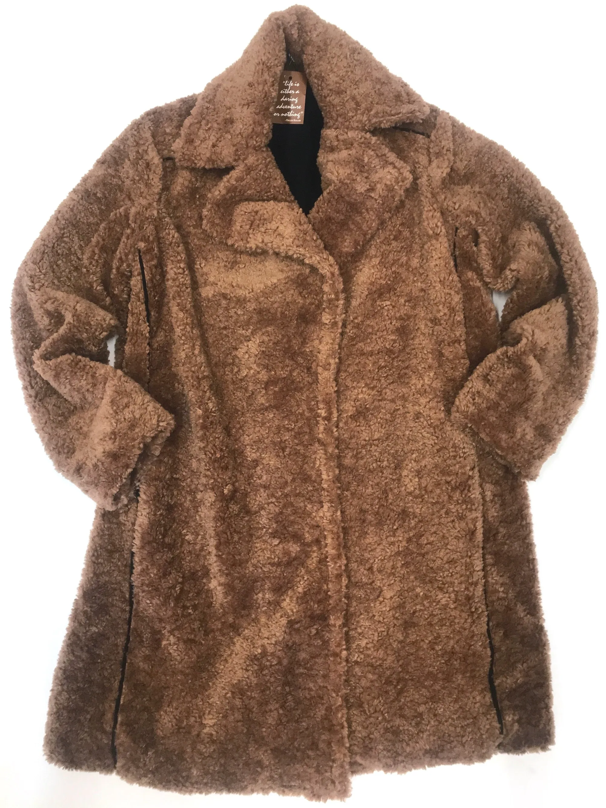 Teddy Coat - Cognac