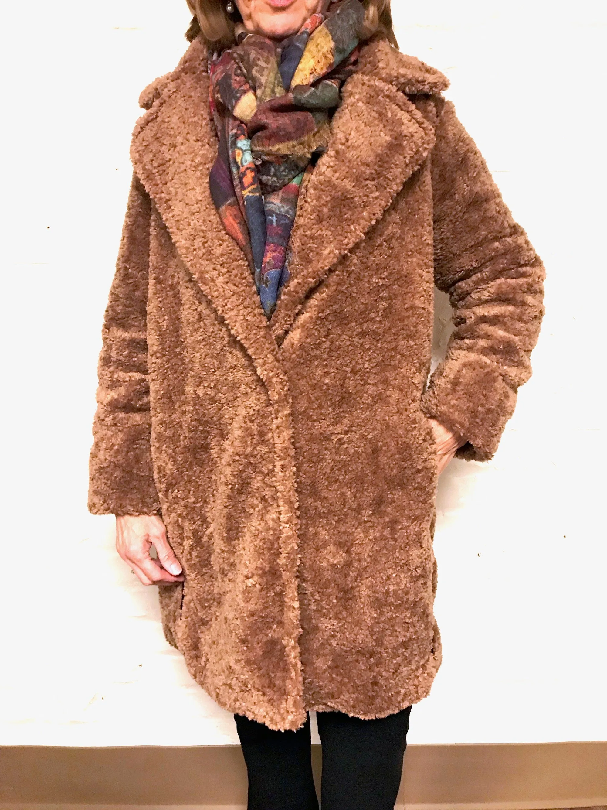 Teddy Coat - Cognac