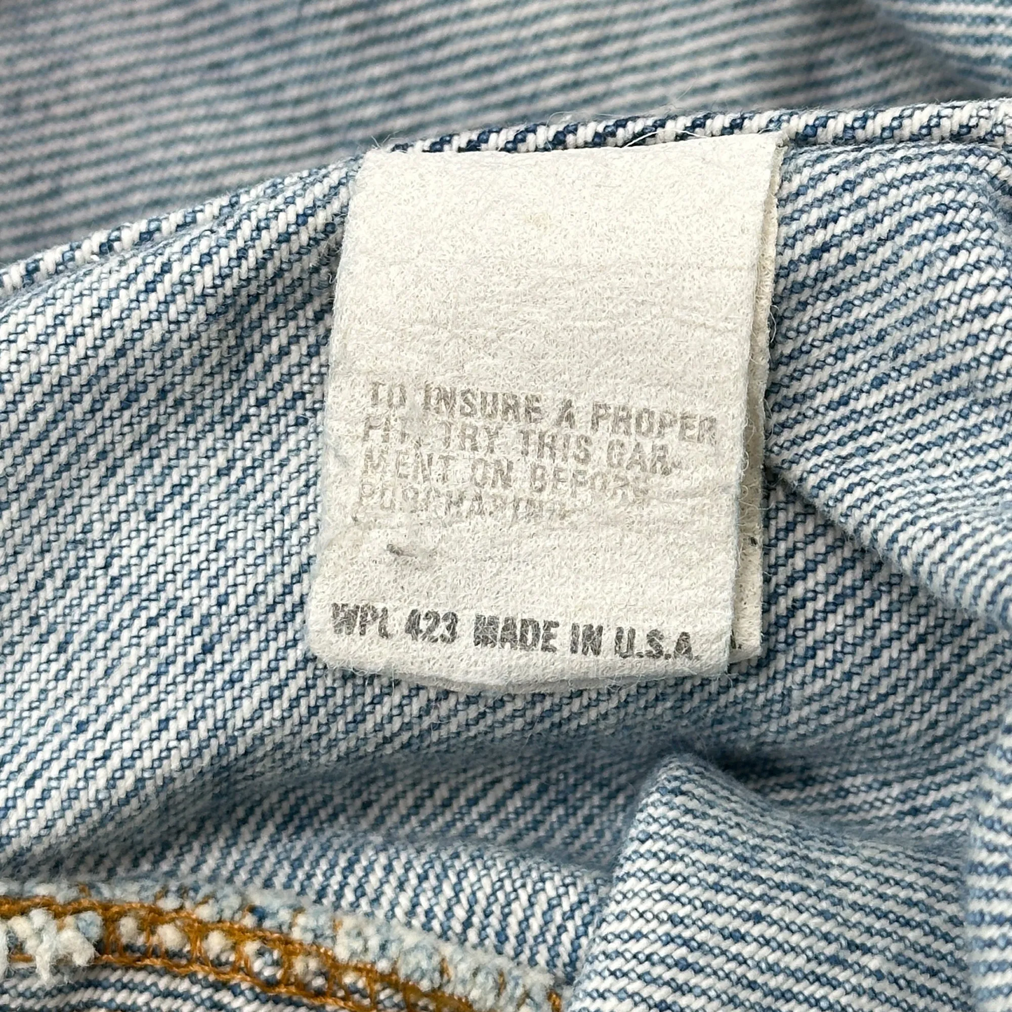Vintage 80s Levi's Trucker Jacket - Fits Size Large