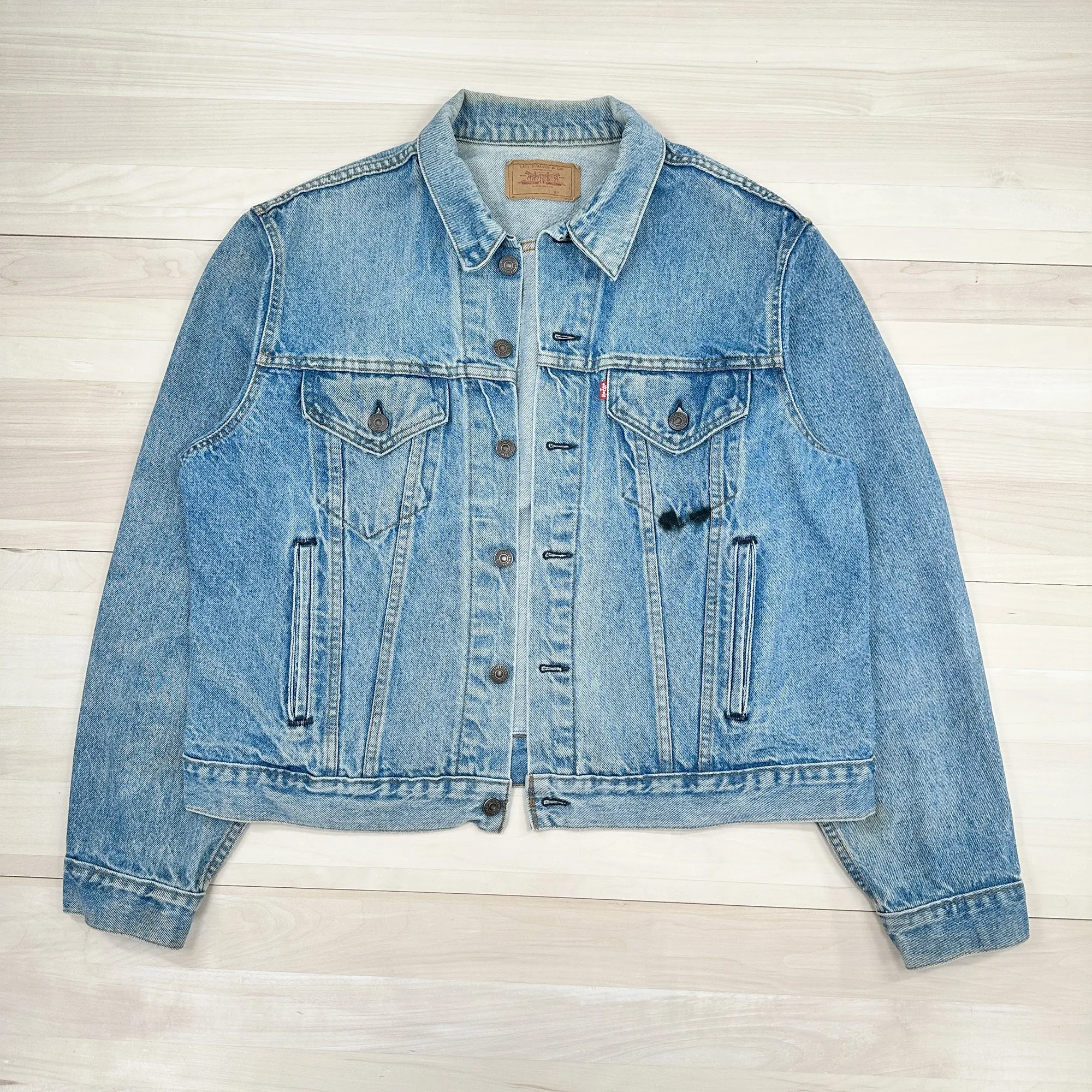 Vintage 80s Levi's Trucker Jacket - Fits Size Large