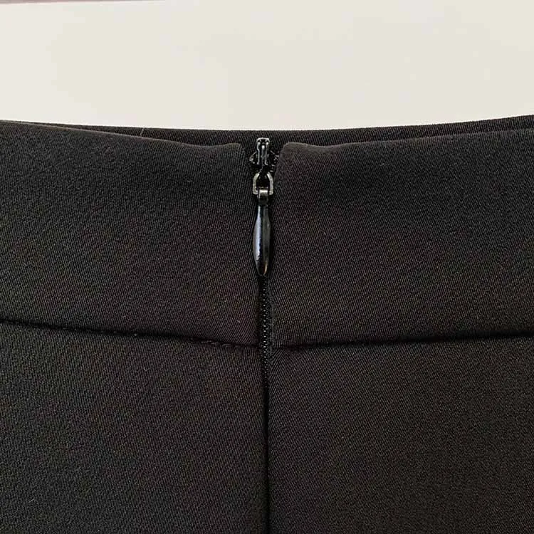 Women's Formal Skirt Suit Fitted nail bead diamond Short Crop Jacket   Mini Skirt Suit