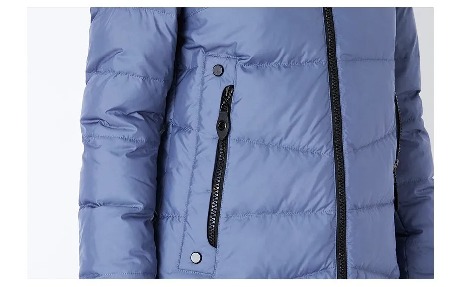 Women's Winter Comfortable Bio-Fluff Long Down Coat With Hood