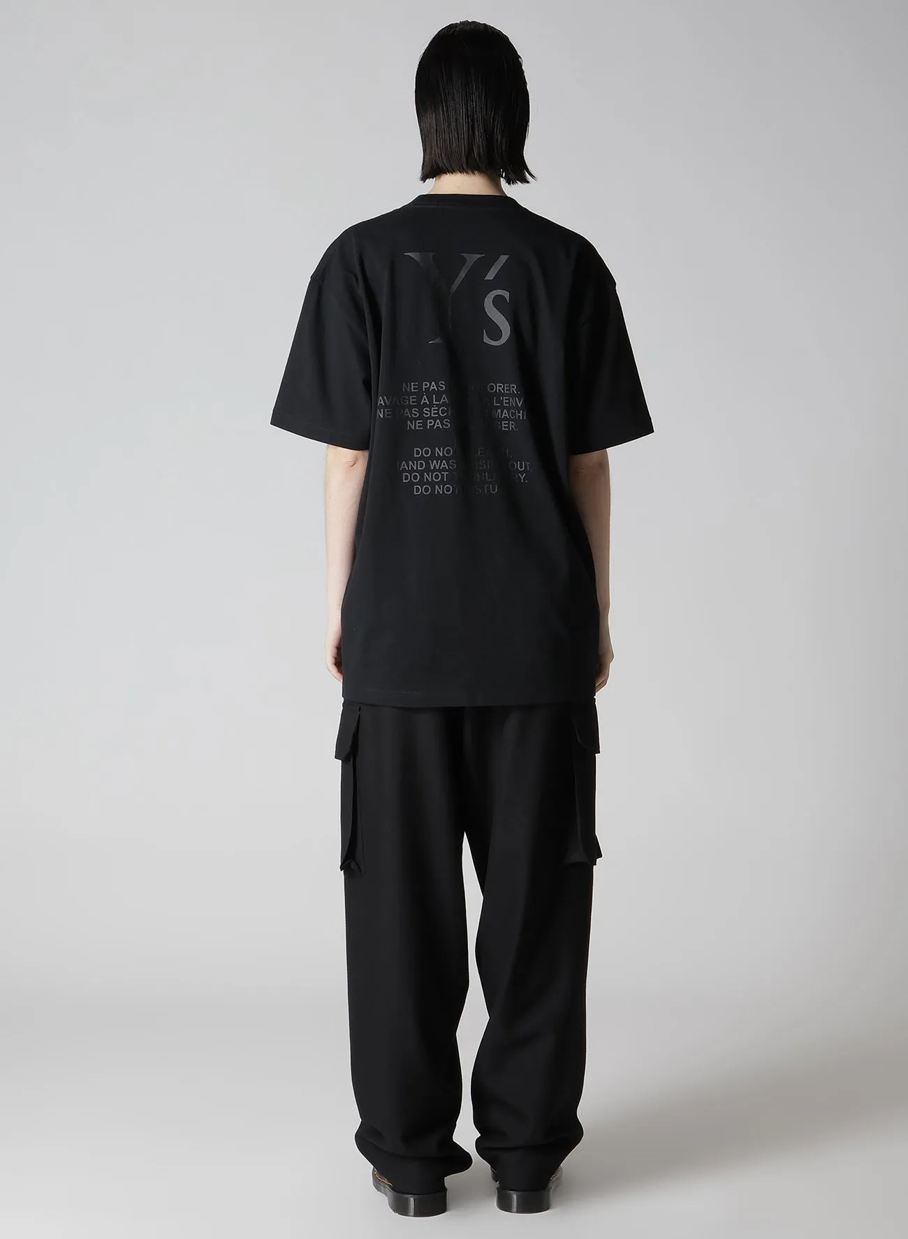 Y's × New Era SHORT SLEEVE COTTON TEE