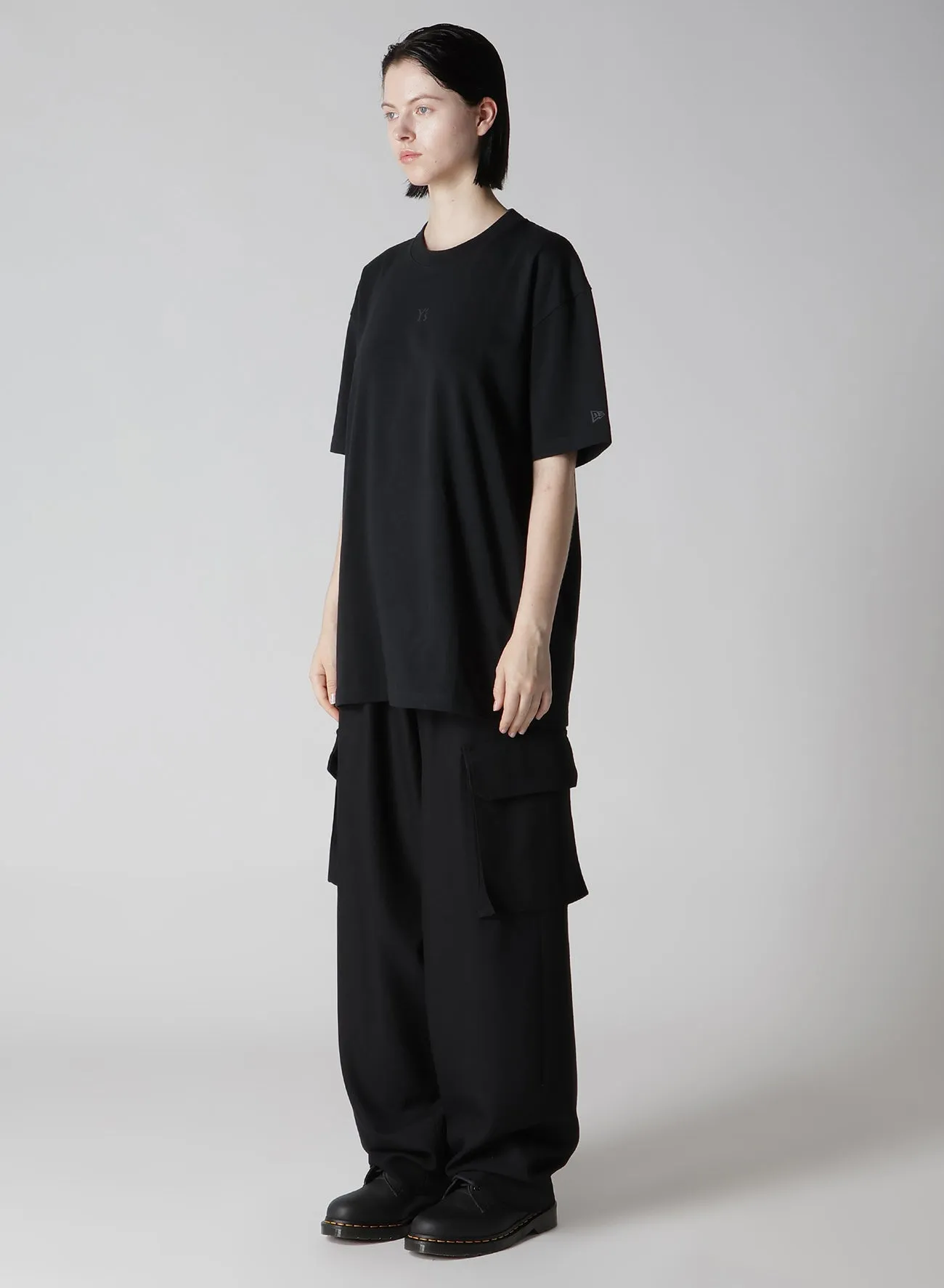 Y's × New Era SHORT SLEEVE COTTON TEE